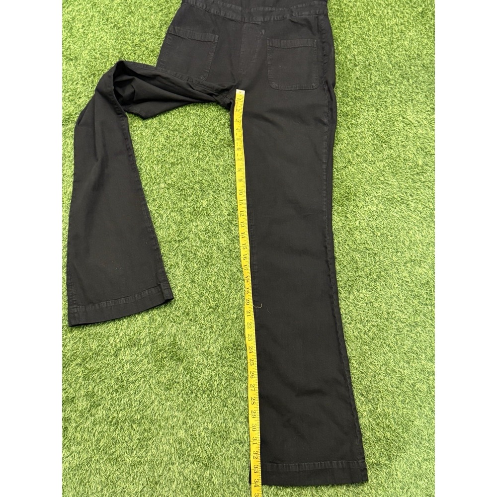 3x1 NYC Jumpsuit Small Black Halter Open Back Minimal Boho Y2K Denim - Picture 13 of 16